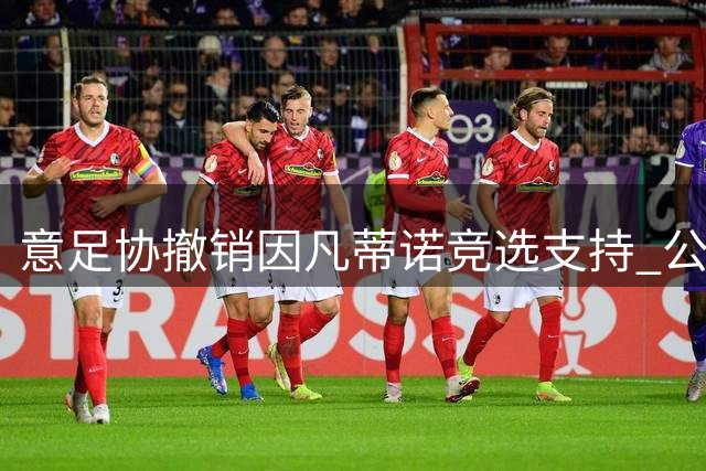 意足协撤销因凡蒂诺竞选支持 公开表态力挺欧足联